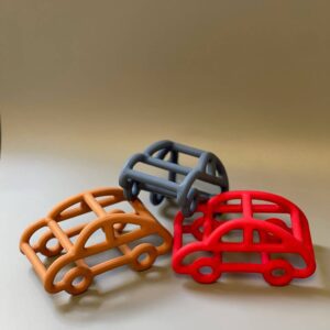 Three Hearts & Co./EMO & CO. - 3D Silicone Car Teether
