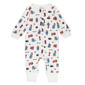 L'ovedbaby - Organic Footless 2-Way Zipper Romper in London Paddington™