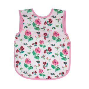 BapronBaby - Pink Floral Caterpillar Bapron - The Very Hungry Caterpillar