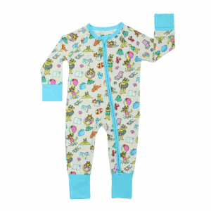 Emerson and Friends - Arthur's Family Vacation Bamboo Convertible Baby Pajamas
