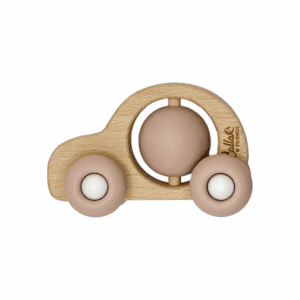 Calla & Friends - Car Silicone & Beechwood Teether Toy