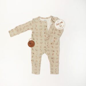 CJ Artisan Baby - Magnet Bamboo Onesies Woodland forest Animals print
