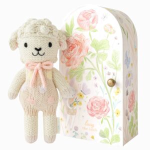 cuddle+kind - Tiny Lucy the lamb (pastel), gives 10 meals