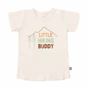Finn + Emma - Baby Organic graphic tee | Hiking Buddy