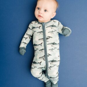 Little One Shop - Whale Watch Bamboo Sleeper