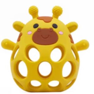 Three Hearts & Co./EMO & CO. - Silicone 3D Giraffe Teether Silicone
