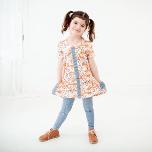 Dreamiere - Orange You Cute Pocket Tunic and Pants Set