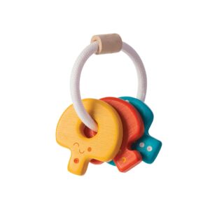 Plan Toys - Baby Key Rattle - Classic