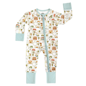Emerson and Friends - Let's Go! Bamboo Convertible Baby Pajamas