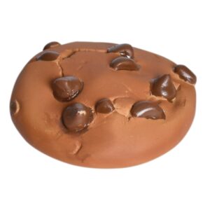 Tikiri Toys LLC - Cookie Natural Rubber Teether, Rattle & Pretend Play