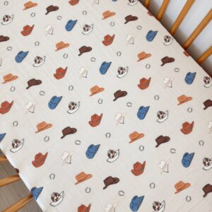 SIIX Collection - Western / Muslin Crib Sheet