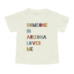 Emerson and Friends - Someone in AZ Loves Me Arizona Kids Gift Tee Shirt