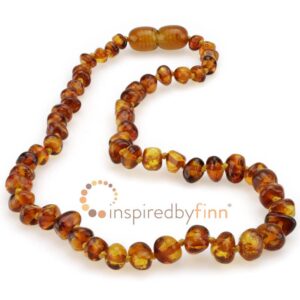 Inspired By Finn - Polished Baltic Amber Necklace – Honey | 12 – 22”