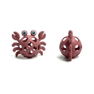 Three Hearts & Co./EMO & CO. - Silicone 3D Funny Crab Teether